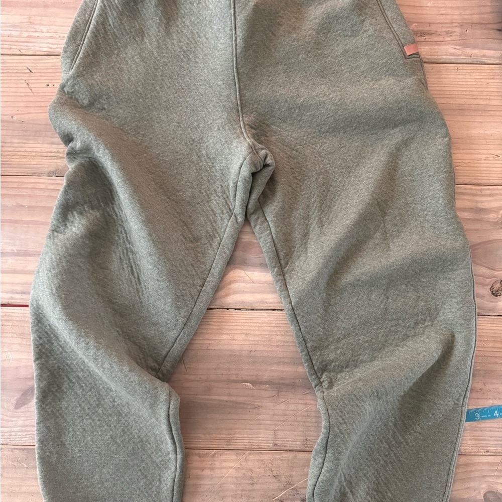 Lunya double faced Pima cotton fleece sweat pants